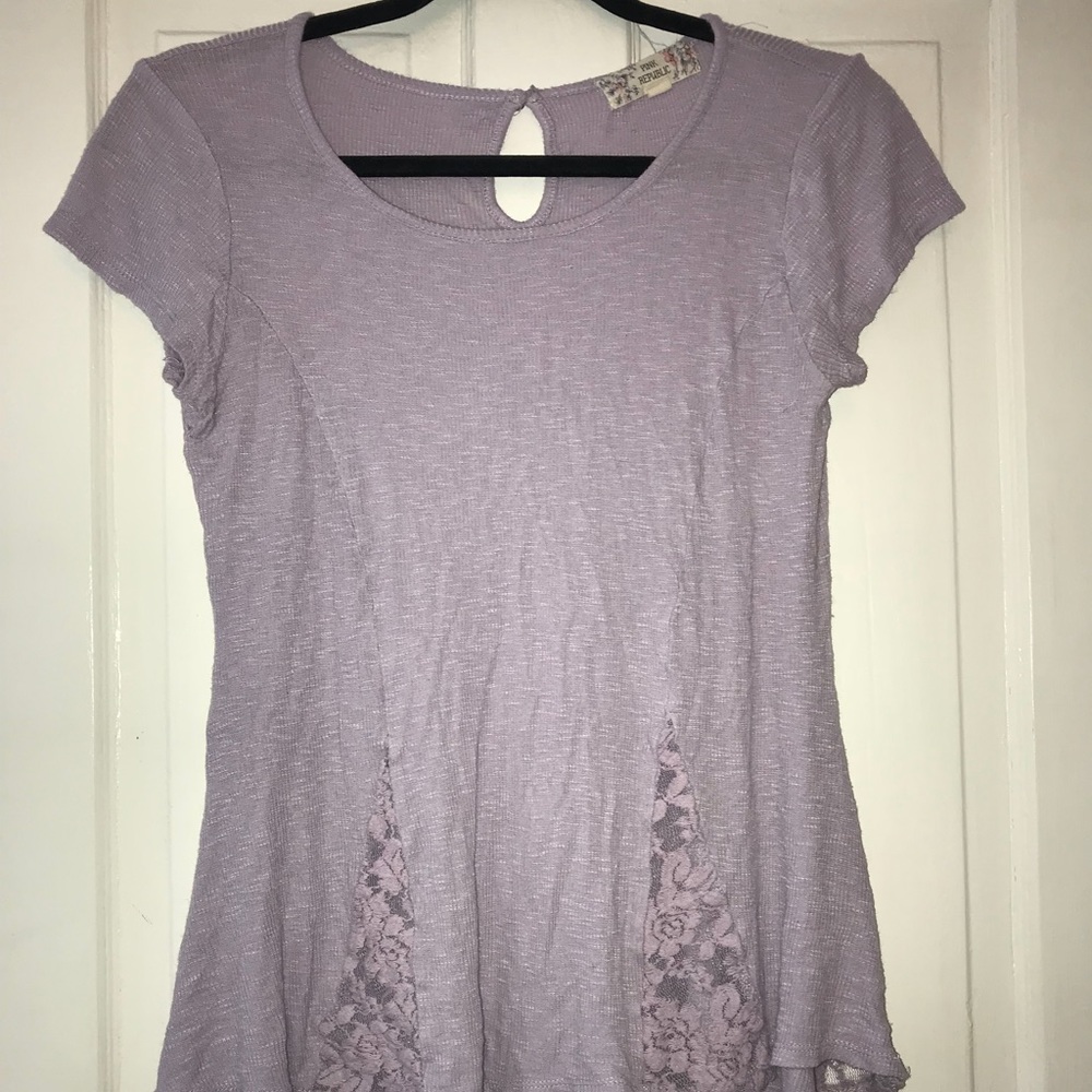 Lacey patch t-shirt